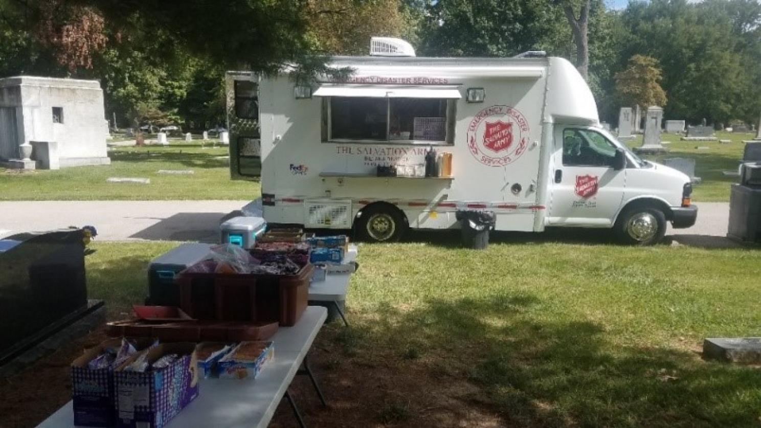 Salvation Army uses canteen trucks to serve communities around the